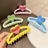  Kẹp Tóc Càng Cua Trái Tim 