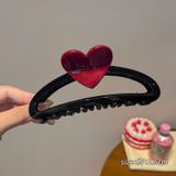  Kẹp Tóc Càng Cua Trái Tim 