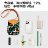  Túi Chéo Vải Thêu 