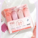  Bộ 4 Bút Đánh Dấu MÀu Sáp Lấp Lánh 