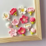  Nam Châm Dán Tủ Lạnh Họa Tiết Hoa 