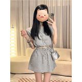  Set Quần Mix Áo Rút Eo 