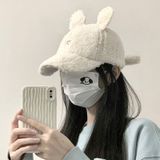  Mũ Lưỡi Trai Tai Thỏ Dễ Thương 