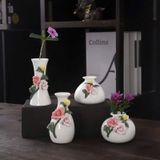  Bình Sứ Đắp Nổi Hoa Cao Cấp 