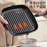  Chảo Gang Nướng Thịt Chống Dính Đa Năng 