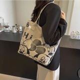  Túi Xách Vải Chuột Mickey Nữ 