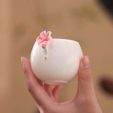  Tách Trà Gốm Hoa Văn 