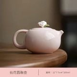  Ấm Sứ Pha Trà Chế Tác Thủ Công 