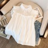  Áo Baby Doll Tay Ngắn 