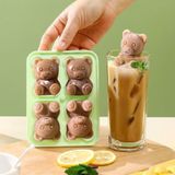  Khuôn Đá Hình Gấu 3D 
