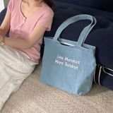  Túi Tote Vải Jean 