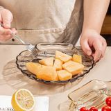  Đĩa Thủy Tinh Hình Vỏ Sò 