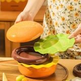  Bánh Hamburger Hình Chiếc Đĩa Đẹp 