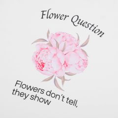 Áo Thun In Flower Question - BFTS005