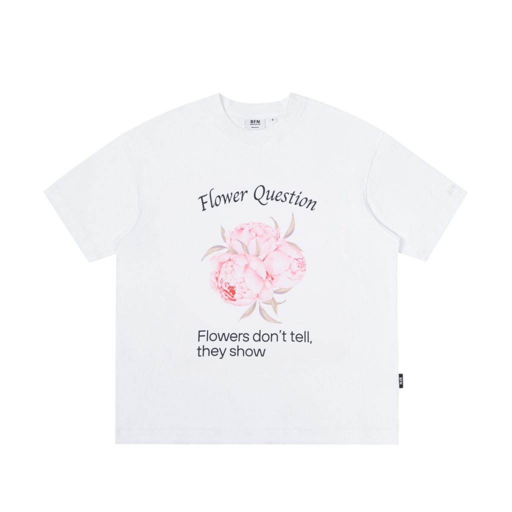 Áo Thun In Flower Question - BFTS005