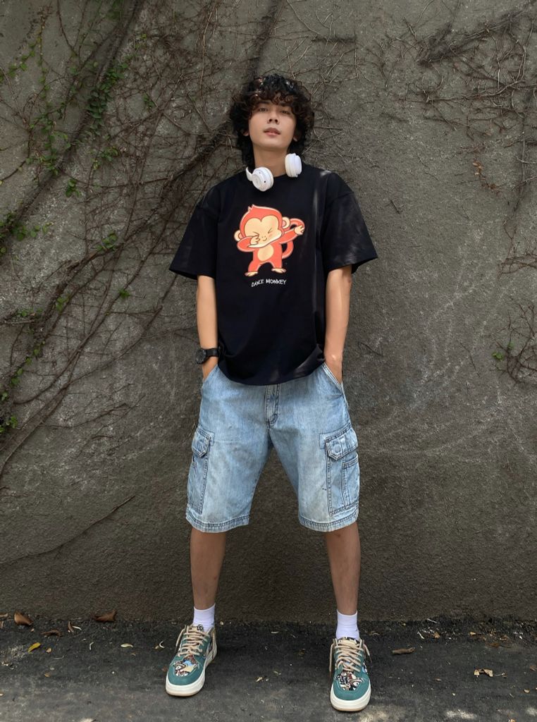 Áo Thun In Dance Monkey - BFTS012