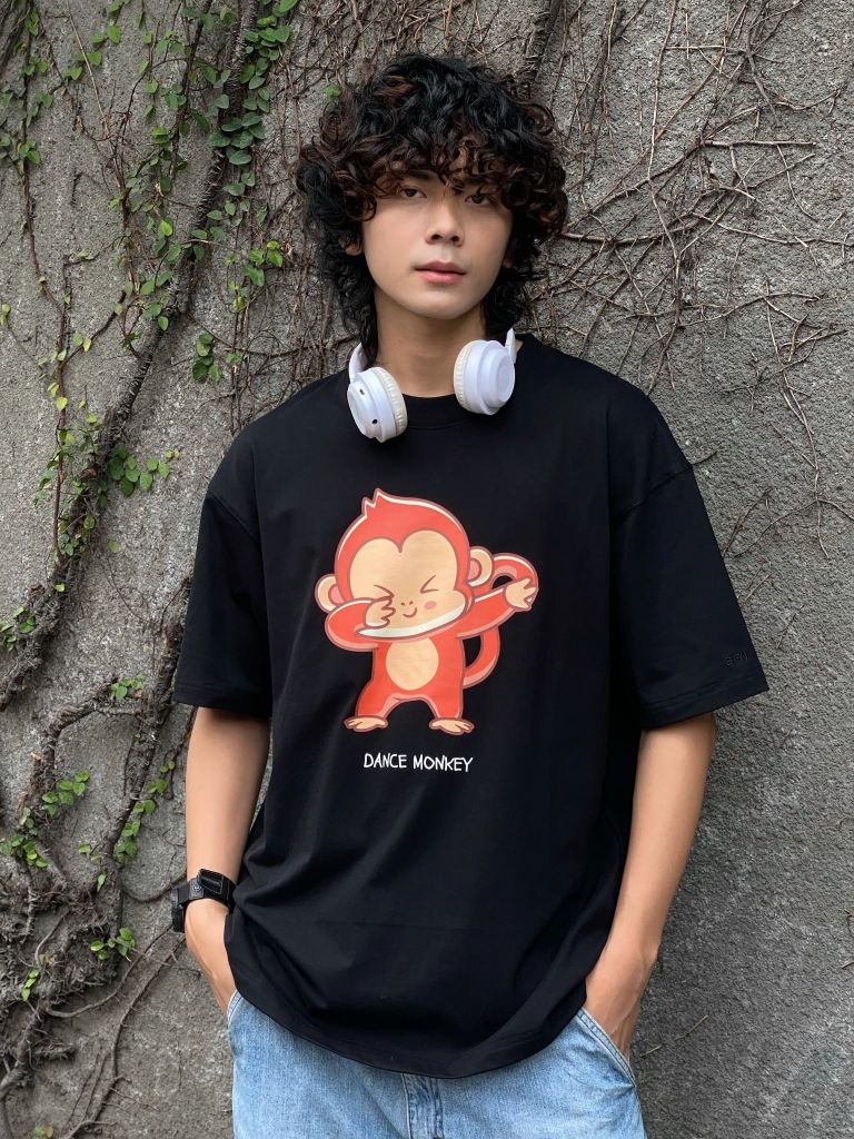 Áo Thun In Dance Monkey - BFTS012