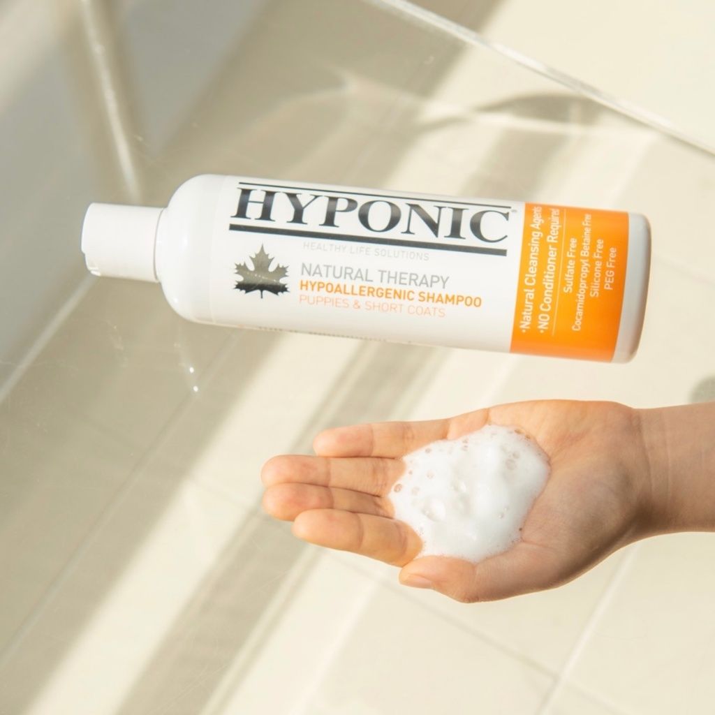  Sữa tắm cho chó cao cấp HYPONIC Hypoallergenic, dành cho chó con & chó lông ngắn 