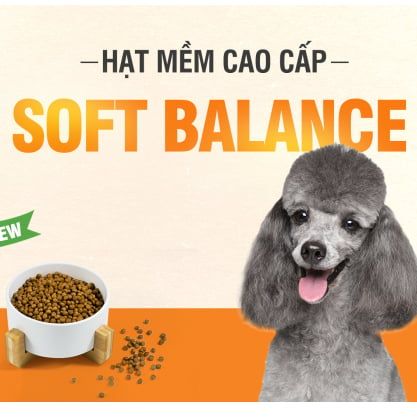  Soft Balance - Hạt mềm thức ăn cao cấp cho chó 