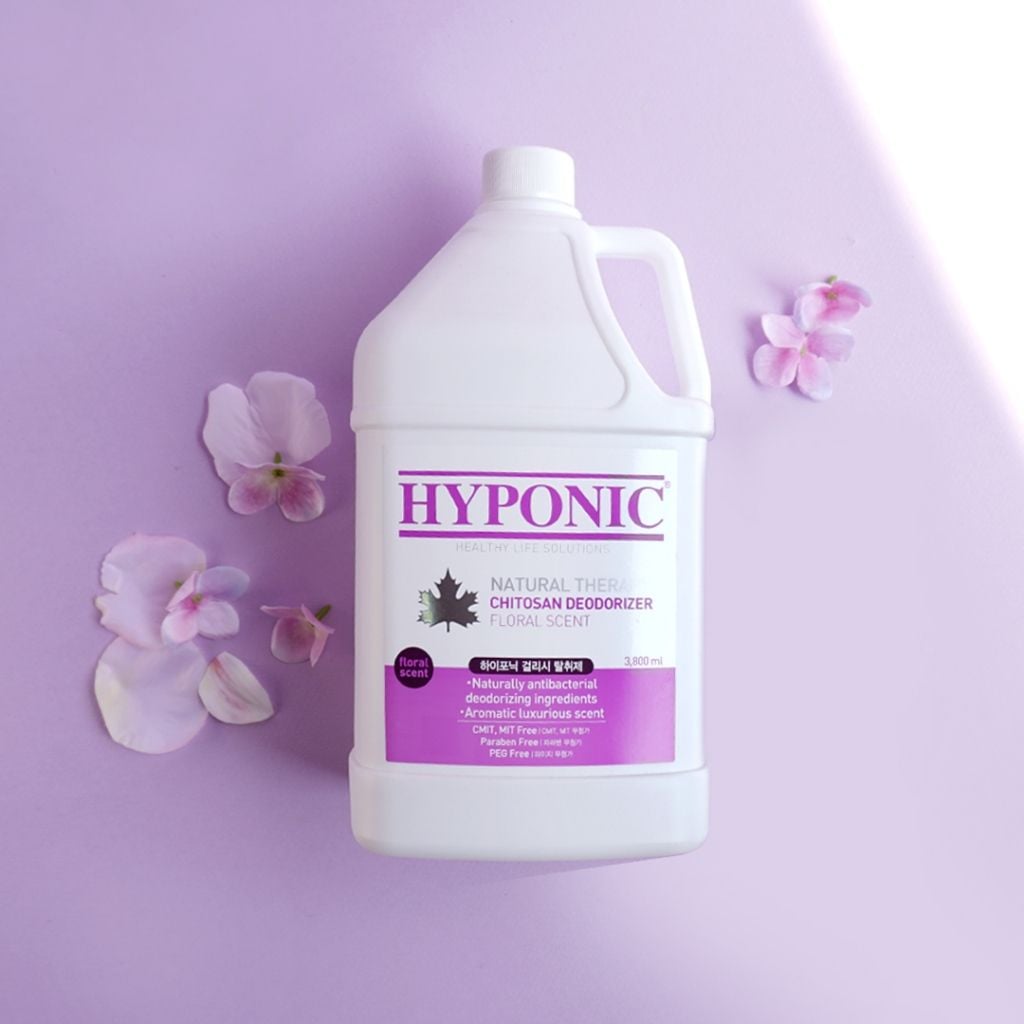  Dung dịch xịt khử mùi & khử khuẩn HYPONIC Chitosan cho thú cưng, hương hoa 