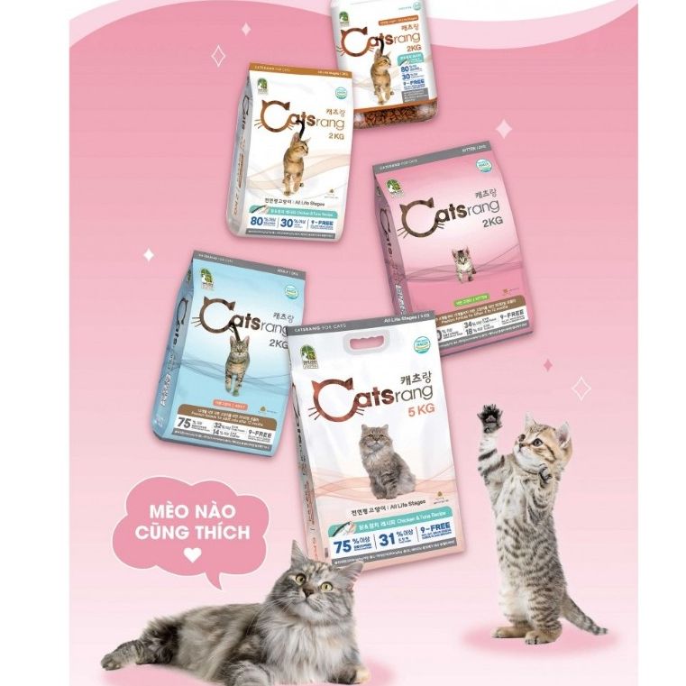  THỨC ĂN HẠT CHO MÈO NHỎ CATSRANG KITTEN 
