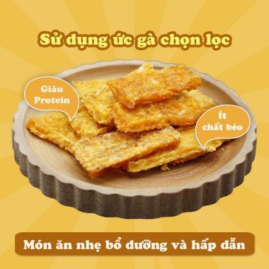  Miếng gà sấy 90g 