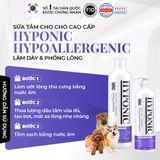  Sữa tắm cho chó cao cấp HYPONIC Hypoallergenic, làm dày & phồng lông 