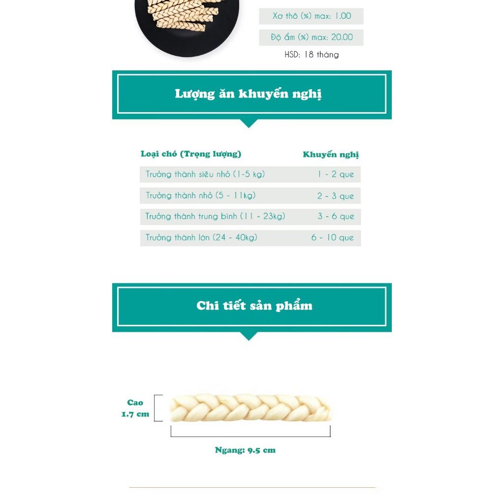  Que da bò xoắn đôi hương sữa 