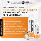  Sữa tắm cho chó cao cấp HYPONIC Hypoallergenic, dành cho chó con & chó lông ngắn 