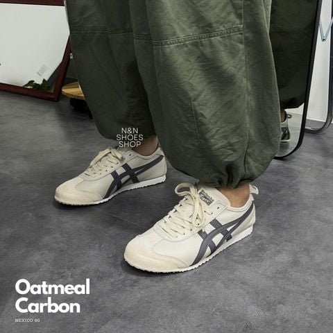 Onitsuka tiger oatmeal carbon best sale