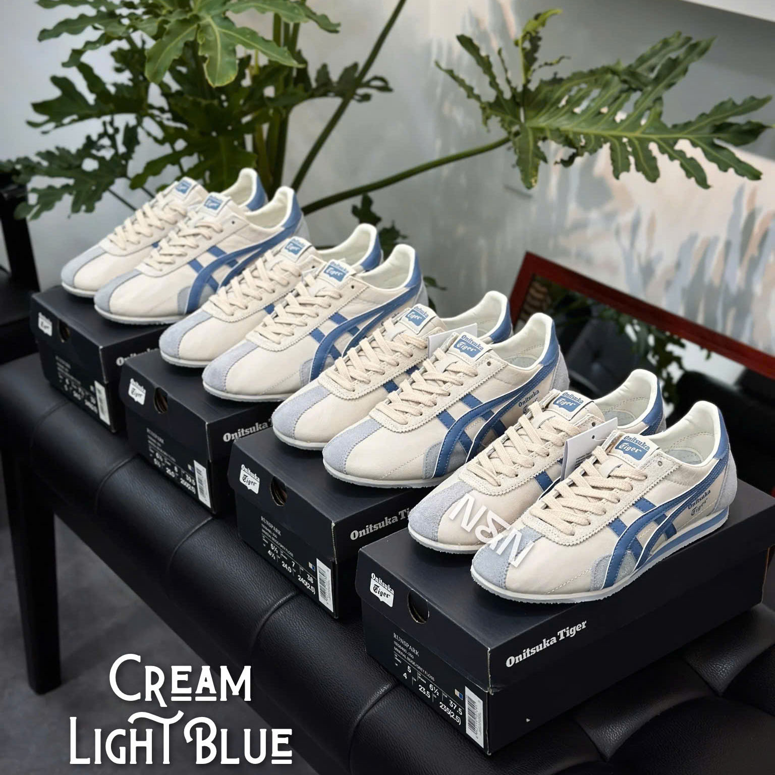 N&N Shoes Shop | Giày Onitsuka Tiger Runspark Cream Light