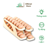  Khay Đựng Trứng Tủ Lạnh 2 Tầng Cao Cấp 
