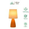 Đèn ngủ để bàn thân sứ chao đèn xếp ly phong cách Bắc Âu