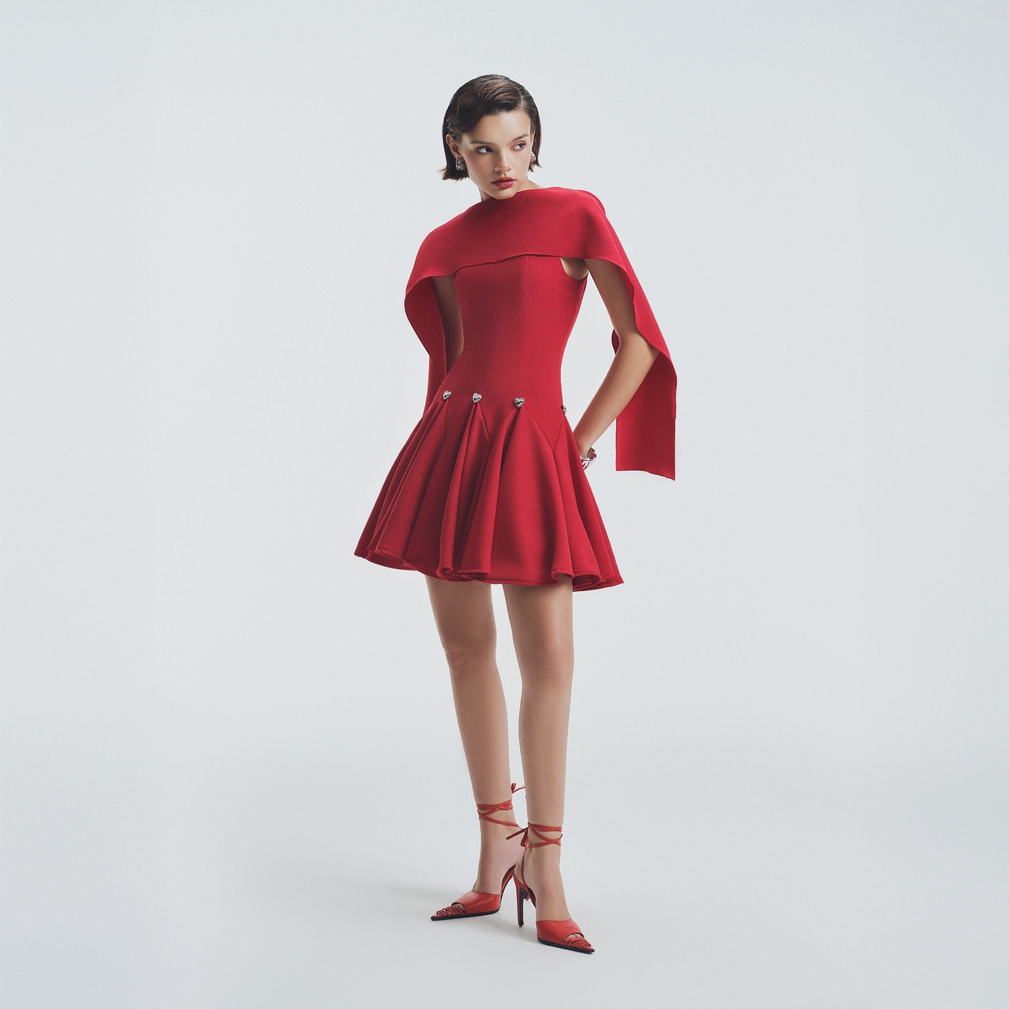  IMPERIAL AURA - SCARLET DRESS 