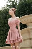  Nuances de Rose Mini Dress 