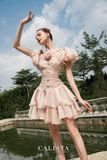  Douceur de Pivoine Mini Dress 