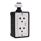  Ổ cắm điện không dây Suntech RSC2B bọc nhựa PVC 3600W, chống cháy, 2 ổ cắm 