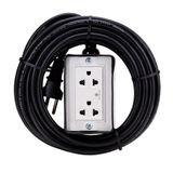  Ổ cắm công nghiệp Suntech RSC2-1520 20m màn chắn an toàn, 3500W 16A 