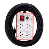  Ổ cắm công nghiệp Suntech RSM 4 0-1510 10m chống cháy, 3500W 16A 