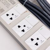  Ổ cắm điện cao cấp Suntech PM2555 5m chống quá tải, 2200W 250V 16A 