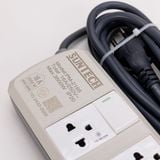  Ổ cắm điện cao cấp Suntech PM2195 5m chống quá tải, 2200W 250V 16A 