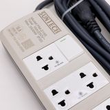  Ổ cắm điện cao cấp Suntech PM2195 5m chống quá tải, 2200W 250V 16A 