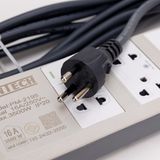  Ổ cắm điện cao cấp Suntech PM2195 5m chống quá tải, 2200W 250V 16A 