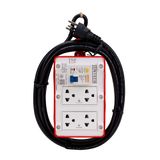  Ổ cắm công nghiệp Suntech RGB 4 0-1503 3m chống giật, 3500W 250V 16A 