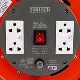  Ổ cắm rulo Suntech AD1510 chống quá tải dài 10m, công suất 2200W 
