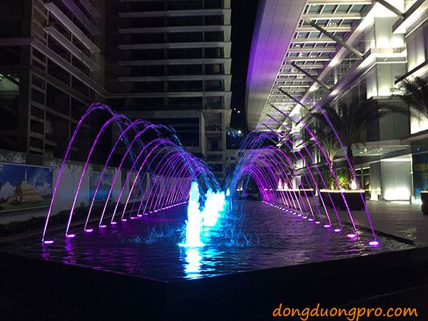  Đài phun nước nghệ thuật tài Viettel Tower Quận 10 TP.HCM 