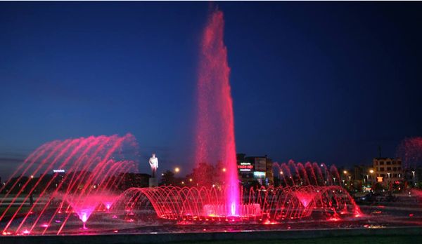  Đài phun nước Quảng trường Hưng Yên 