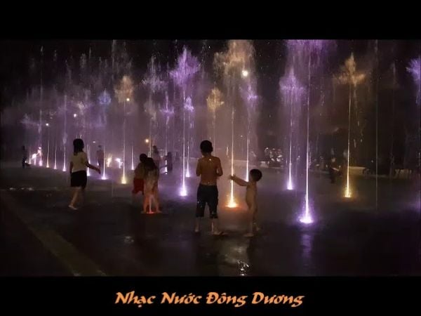  Sàn nhạc nước tại khu đô thị Ngọc Bảo Viên, Quảng Ngãi 