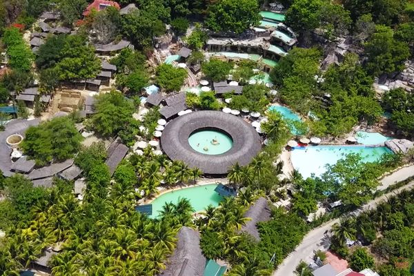  Sàn phun nước tại Khu du lịch Suối Khoáng I-Resort Nha Trang 