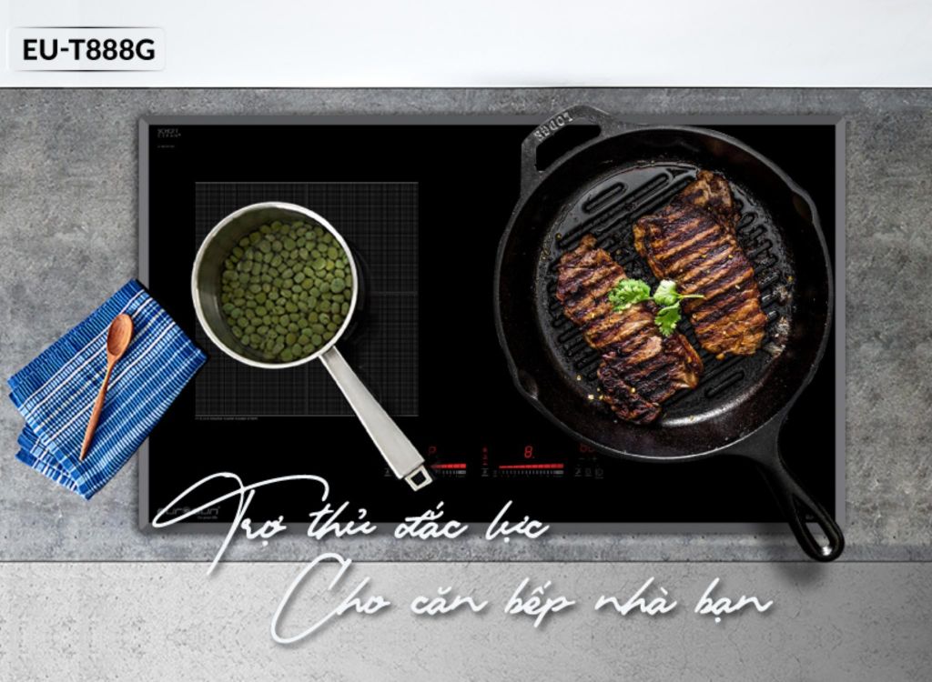Bếp từ 3 vùng nấu Eurosun EU-T906G